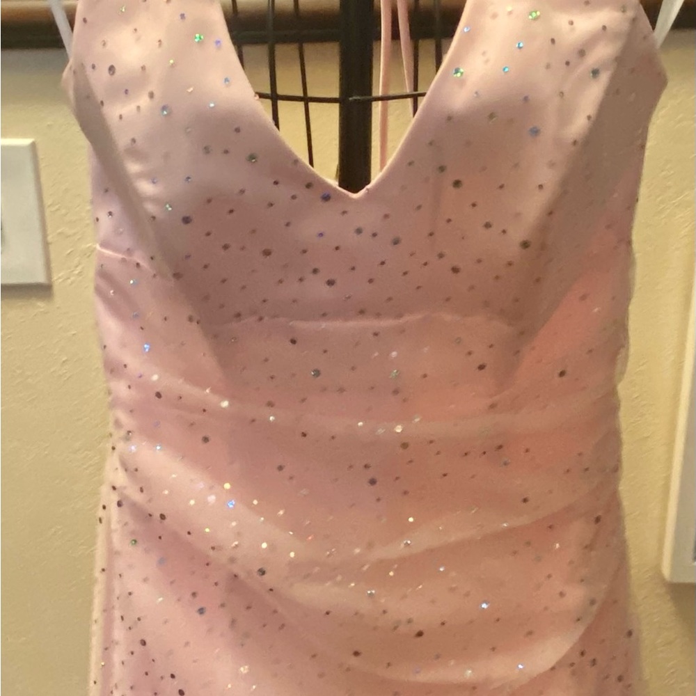 Blondie Nites Pink Formal Gown